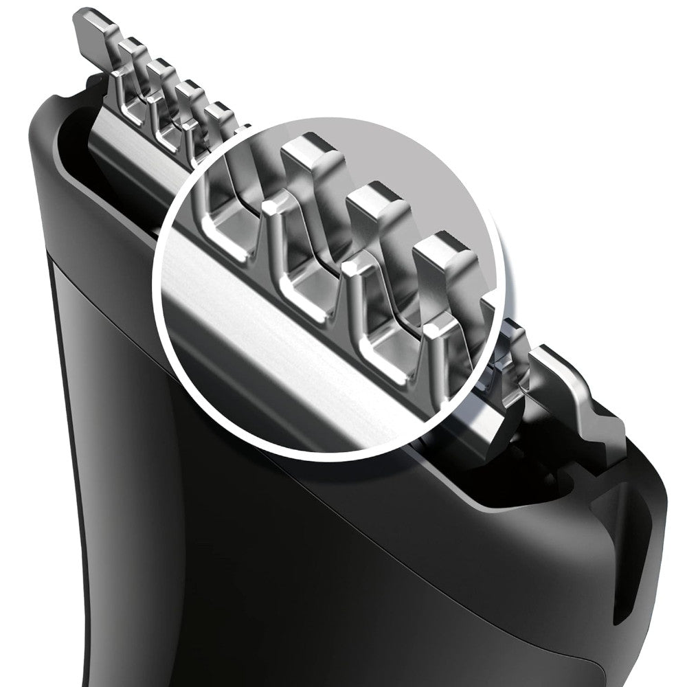PHILIPS MG1100/16 Multigroom Series 1000 Ultra Precise Beard Trimmer & Styler Kit for Men - Perfect for Home Grooming, Travel & Professional Use