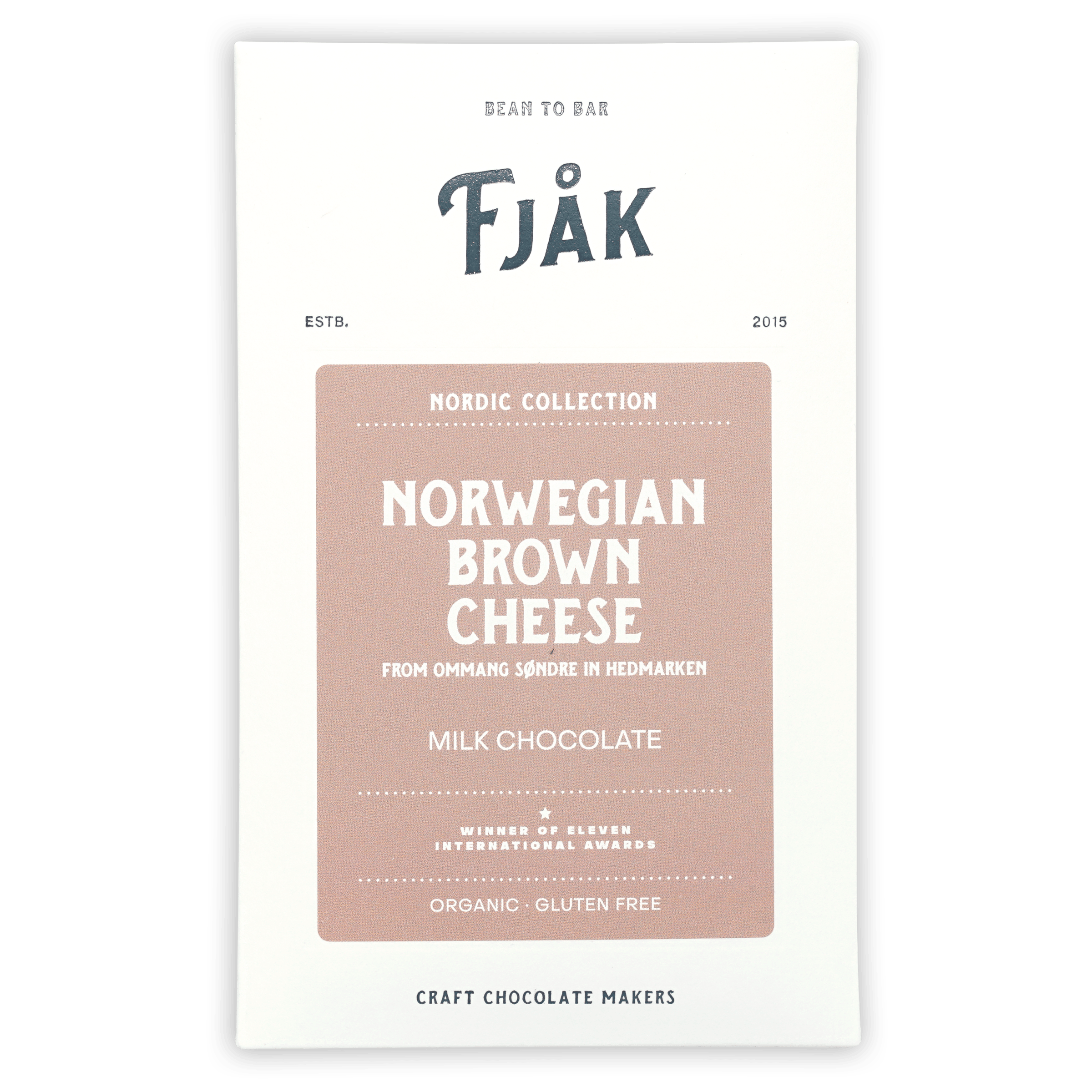 Fj?k Brown Cheese Milk Chocolate 45% - Norwegian Nordic Specialty Candy - Perfect for Gifts, Desserts & Cheese Lovers