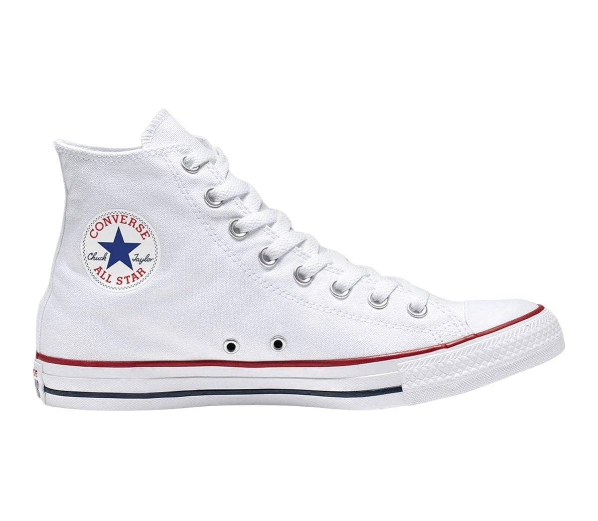 Converse Women's Chuck Taylor All Star High Top Sneakers - White Canvas Shoes for Casual Wear, Street Style & Everyday Comfort