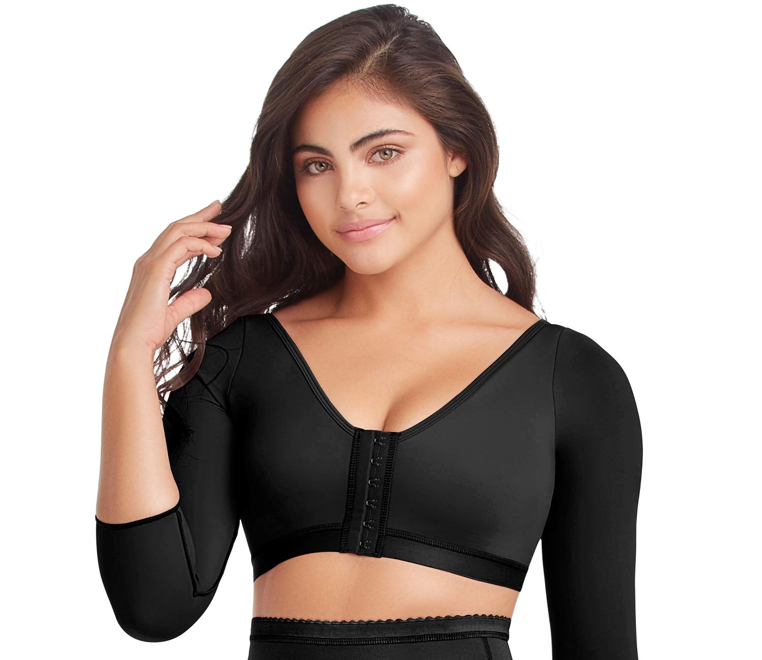 Fajas DPrada Delié 09055 Post-Surgical Bra for Women - Comfortable Recovery Support After Surgery, C-Section & Mastectomy