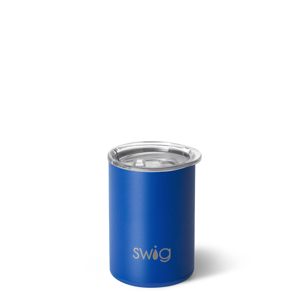 Royal Short Tumbler 12oz - Insulated Stainless Steel Coffee Cup with Lid, Leak-Proof Travel Mug for Hot & Cold Drinks - Perfect for Office, Commute, and Outdoor Activities