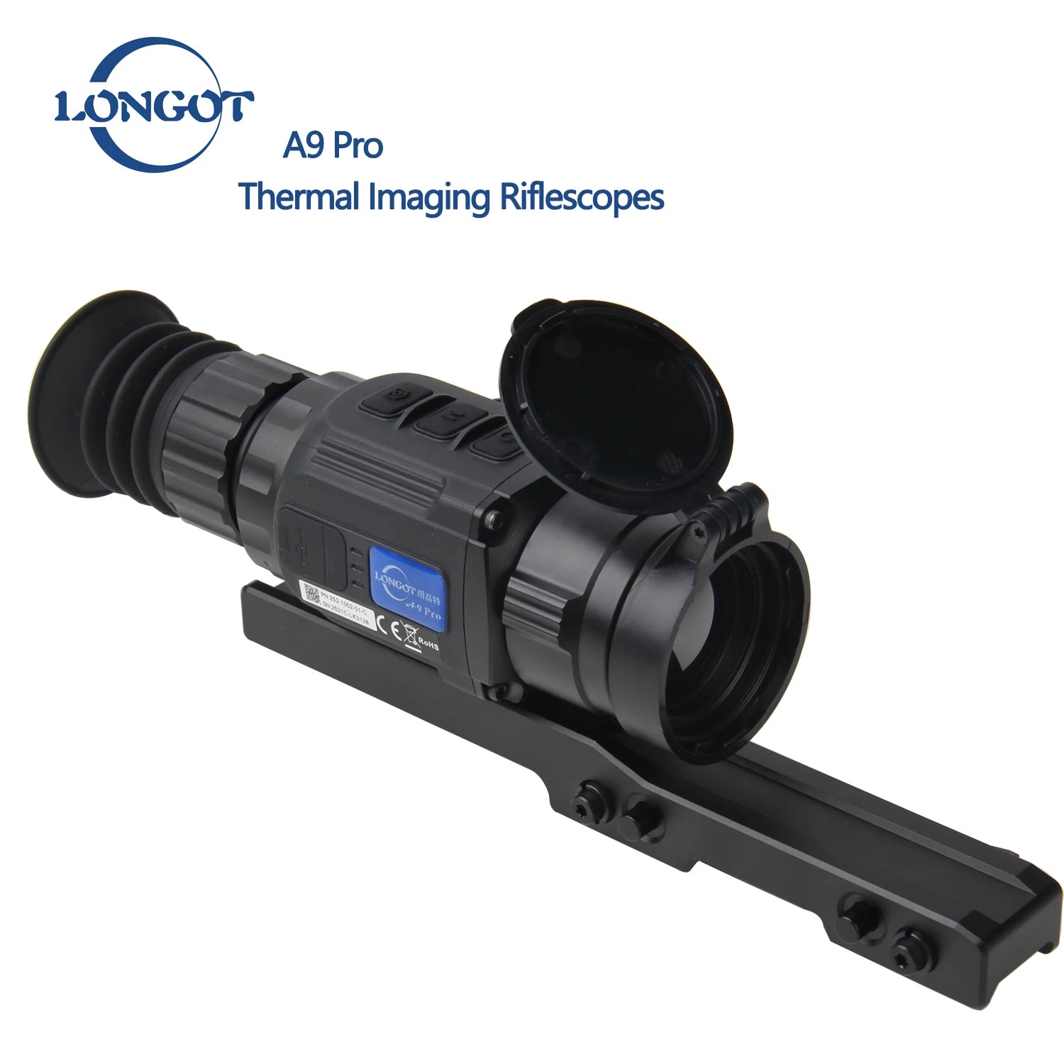 LONGOT A9 PRO Thermal Imaging Rifle Scope - Hunting Rifle Scope with Night Vision & Sight Imager Camera - Perfect for Hunting, Wildlife Observation, and Security Surveillance