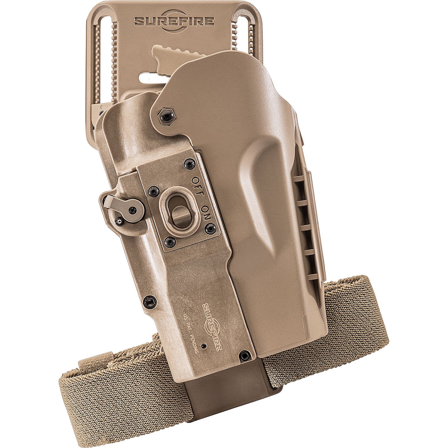 SureFire MASTERFIRE Pro Rapid Deploy Holster - Quick-Release Tactical Gun Holster for Pistols & Handguns - Perfect for Law Enforcement, Military & Concealed Carry Use