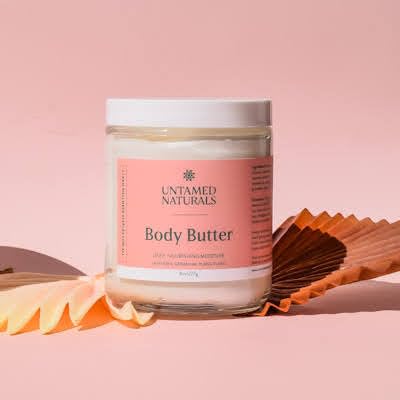 Ultra Hydrating Whipped Body Butter - Deep Moisturizing Cream for Face, Hands & Body - 8oz/227g - Perfect for Dry Skin Care & Daily Hydration Routine