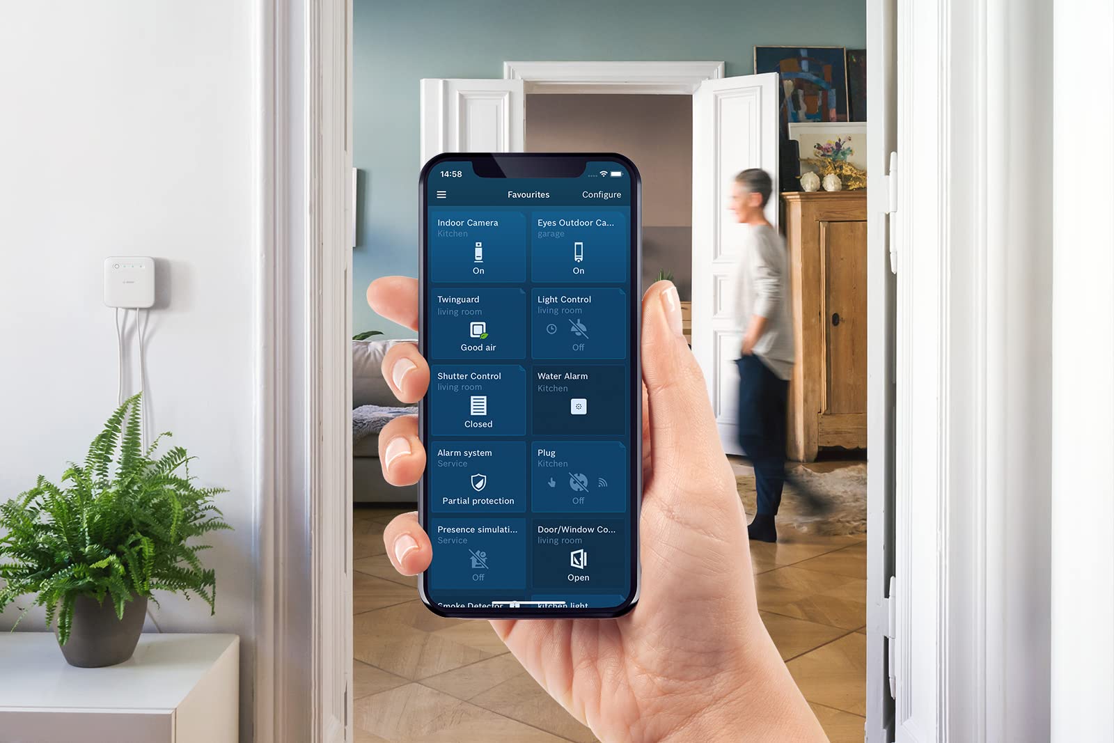 Bosch Smart Home Controller II - Gateway for Bosch Smart Home System, Smart Hub | Control Lights, Thermostats & Security Devices