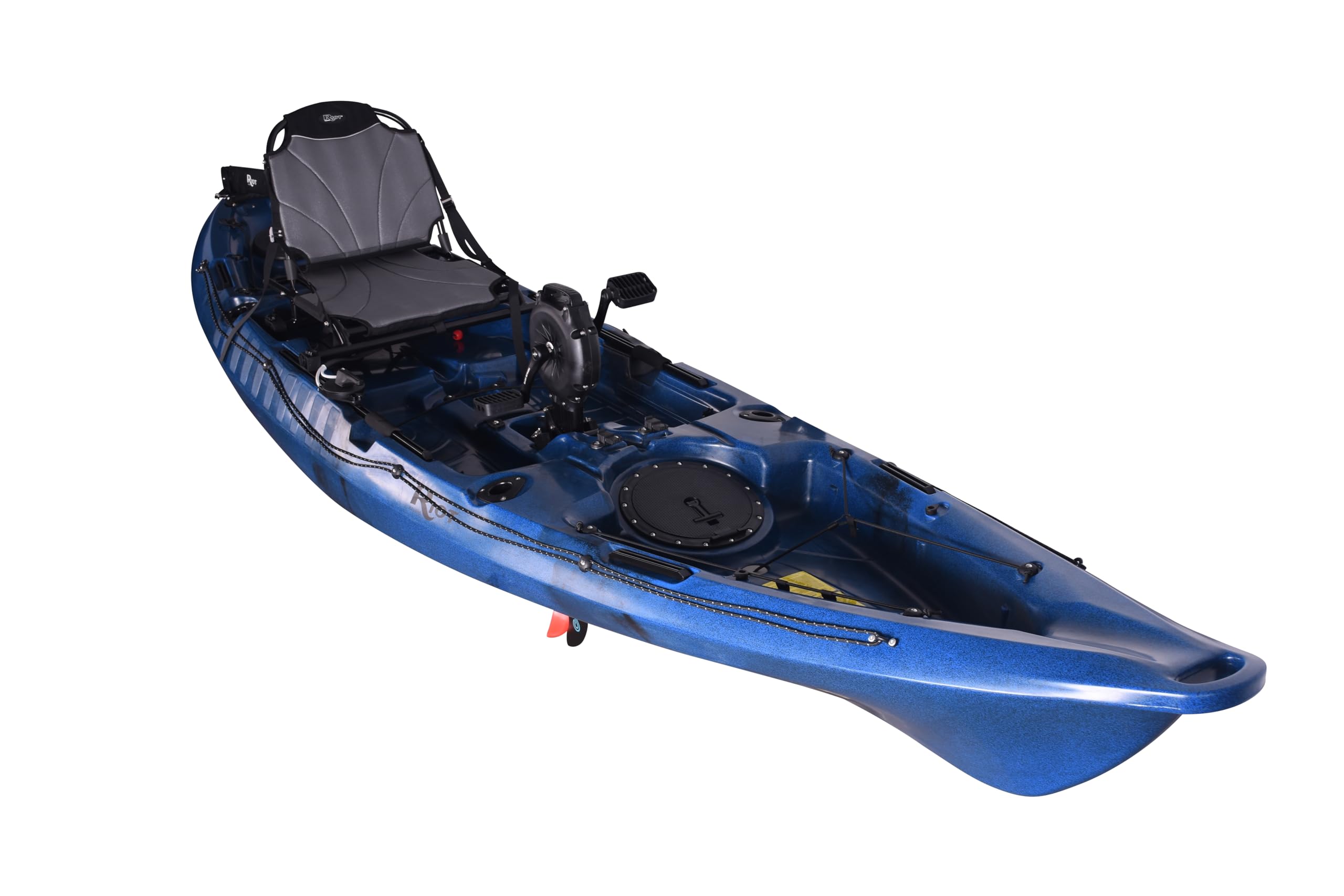 **Mako 12 Pedal Drive Fishing Kayak – Lightweight, Comfortable Adjustable Seat, 4 Rod Holders, Large Storage | Impulse Drive Pedal System & Advanced Rudder Control | Perfect for Lakes, Rivers & Coastal Fishing**