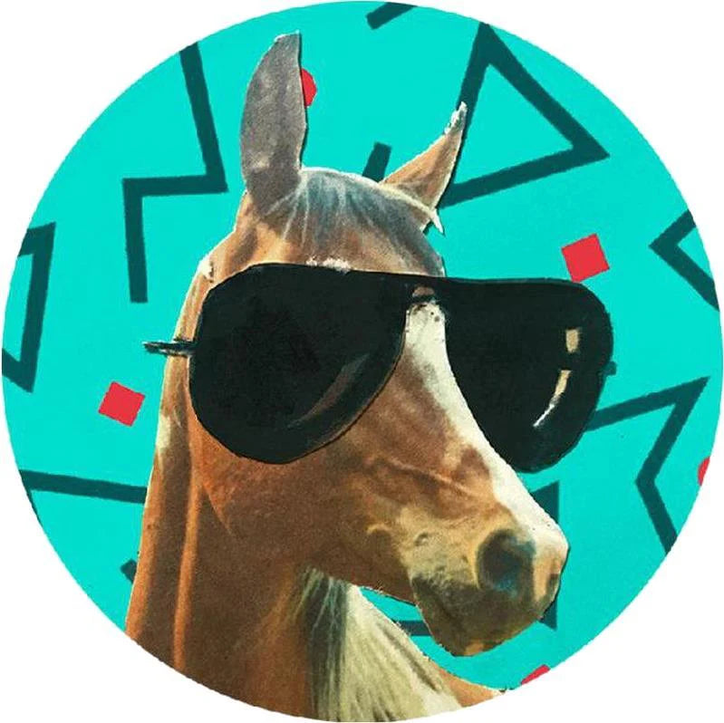 Noso Cool Pony Patch - Adorable Iron-On Patches for Kids Clothes, DIY Crafts & Backpack Decor - Perfect for School, Parties & Gifts