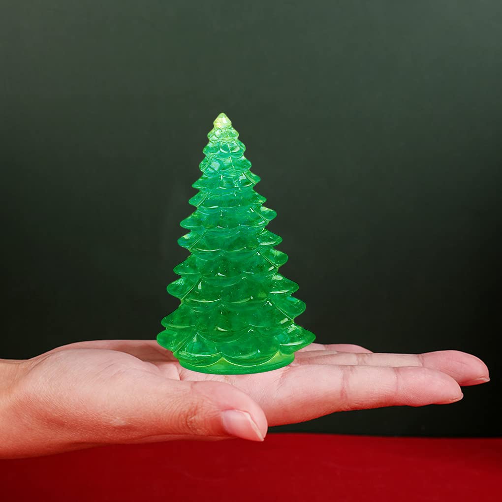 FineInno 2 Pack 3D Christmas Tree Silicone Mold Set - DIY Epoxy Resin, Soap, Candle & Wax Crafting Kit for Holiday Ornaments, Pine Cone Decorations - Perfect for Christmas DIY Projects, Home Decor & Gift Making
