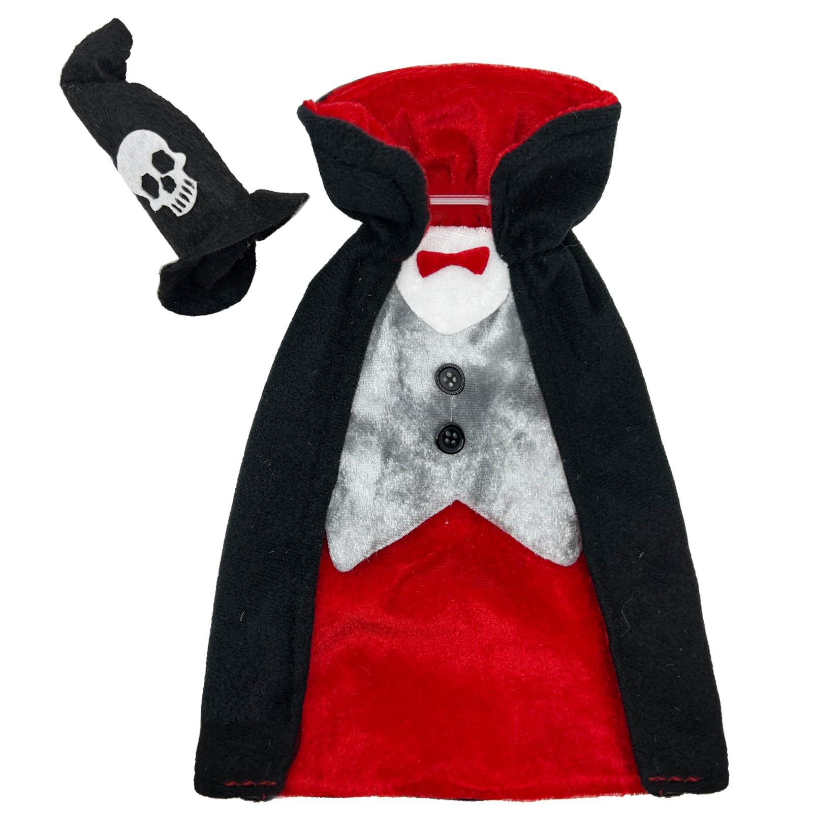 Halloween Wine Bottle Cover Decoration - Vampire Wine Holder & Dracula Wine Sleeve for Halloween Party Decor, Spooky Home Decorations - Perfect for Halloween Gifts, Wine Parties & Themed Celebrations