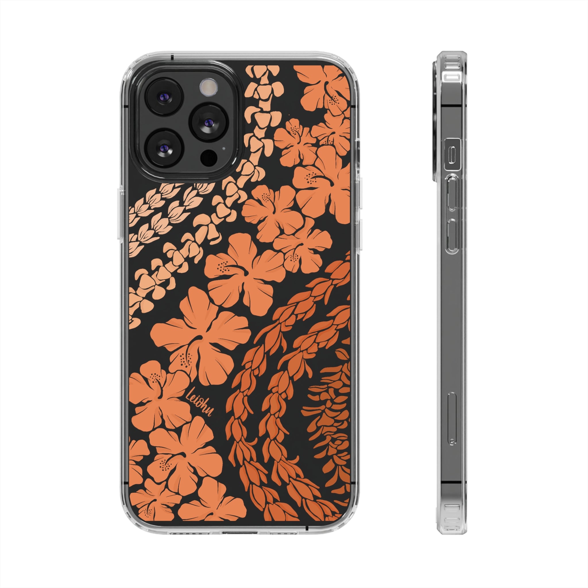 Groovy Lei Warm Clear Phone Case - Soft & Durable Protective Cover for iPhone & Android - Perfect for Winter, Outdoor Activities & Everyday Use