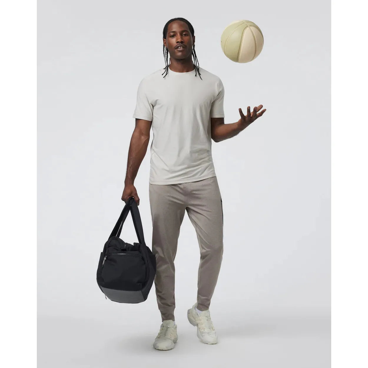 Vuori Men's Sunday Performance Jogger - Comfortable Athletic Pants for Running, Gym & Lounge - Moisture-Wicking & Stretchable Workout Joggers for Men