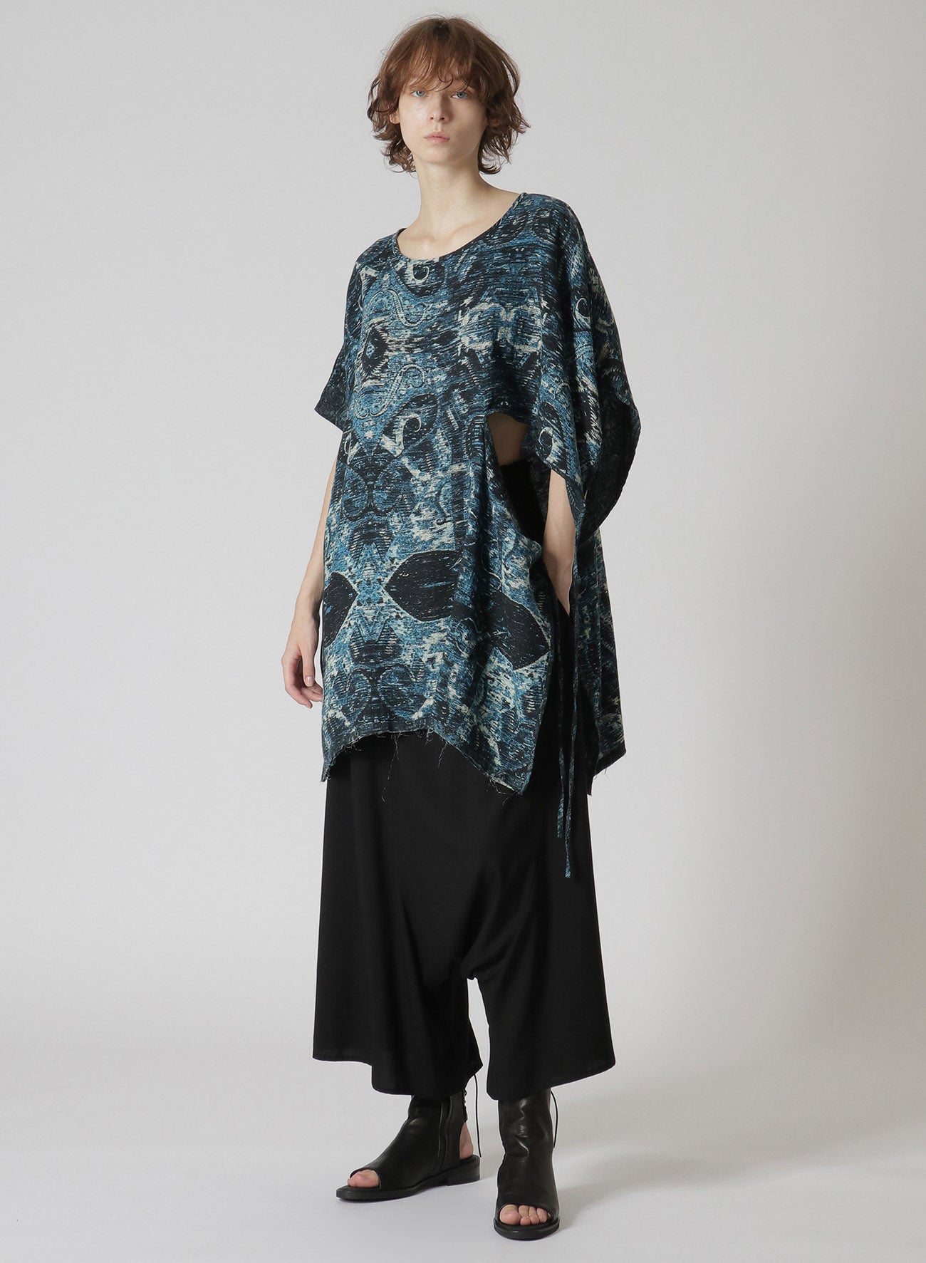 Stylish Cotton Gauze Blouse with Indian Jacquard Print - Perfect for Boho Chic, Casual Outfits & Summer Fashion