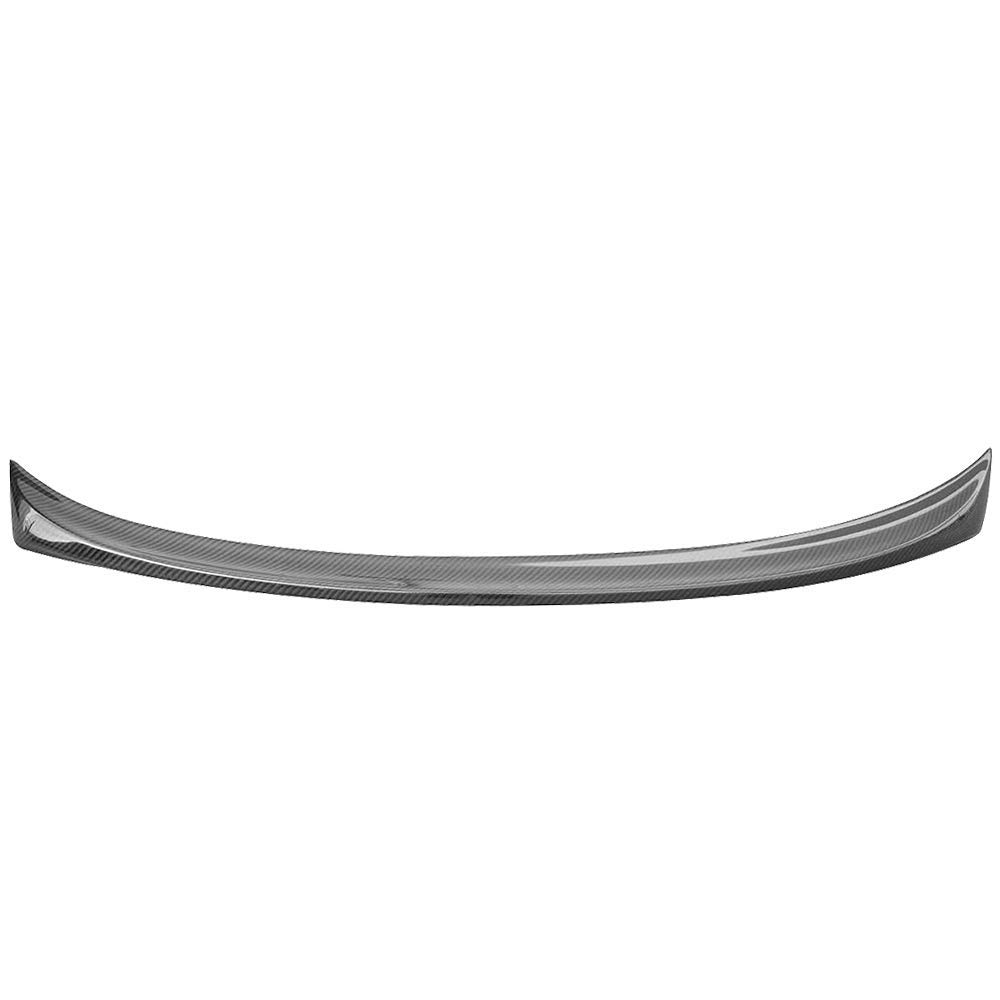 IKON MOTORSPORTS Carbon Fiber Trunk Spoiler for 2006-2011 BMW E90 3 Series Sedan | M-Tech M Sport AC Style Rear Wing | Perfect for Car Enthusiasts & Performance Upgrades