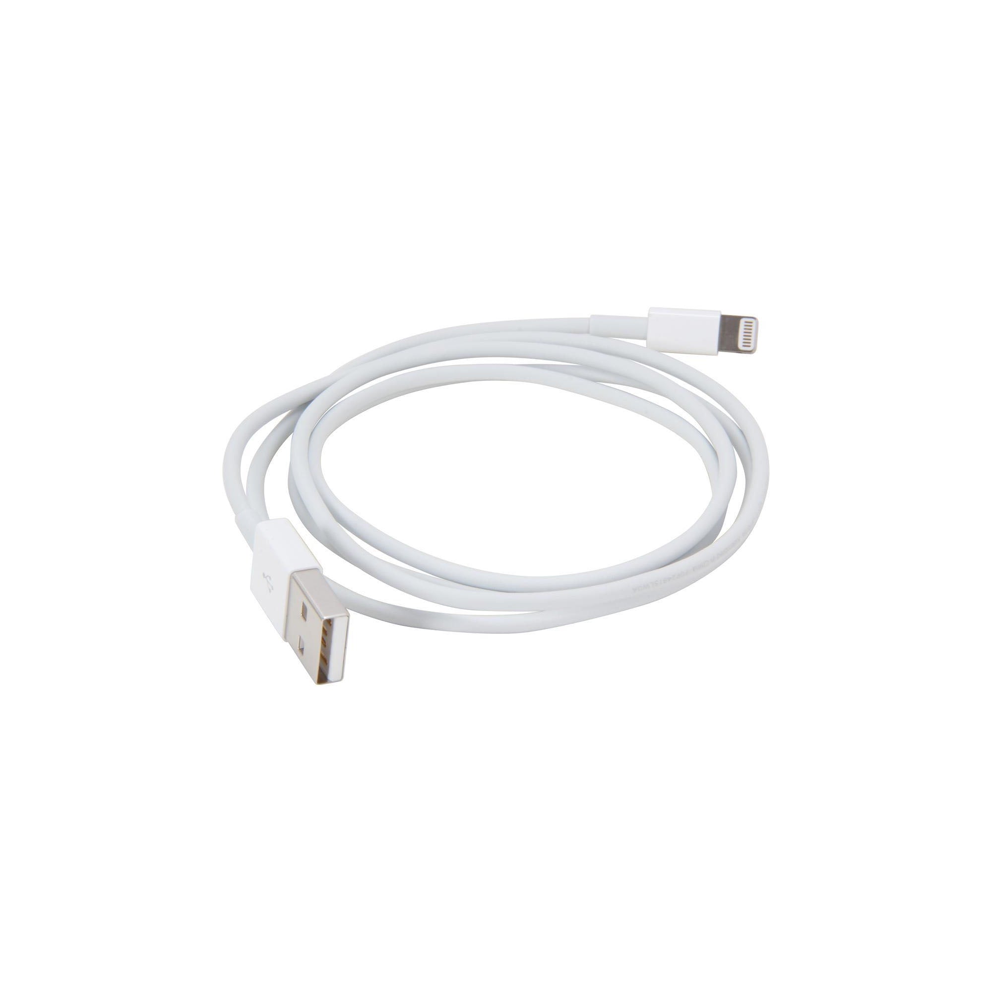 Original Apple Lightning to USB Cable (1m/3ft) - Model MD818ZM/A - Fast Charging & Data Sync for iPhone, iPad, iPod - Perfect for Home, Office & Travel Use