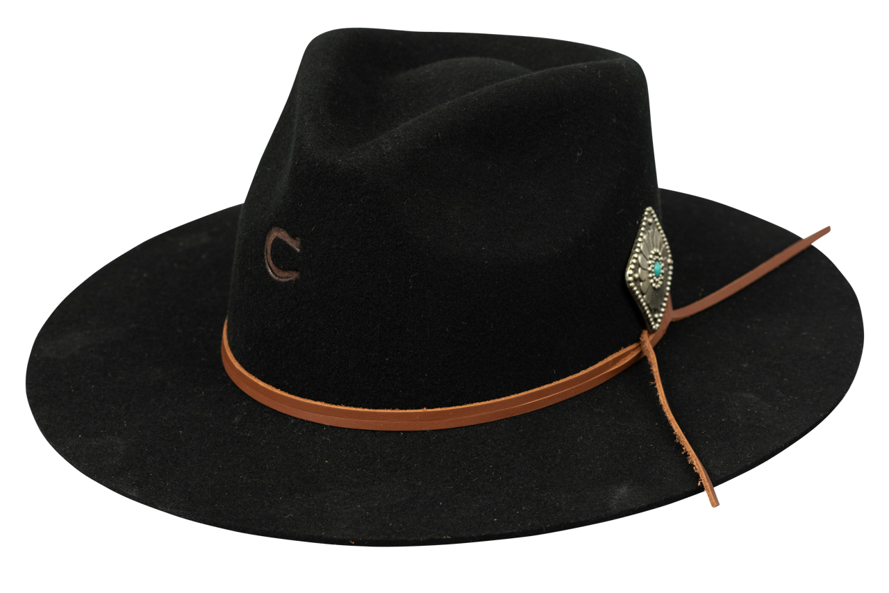 Charlie 1 Horse Lone Butte Cowboy Hat - Black Western Style Hat for Men | Perfect for Rodeo, Country Music Festivals & Outdoor Adventures