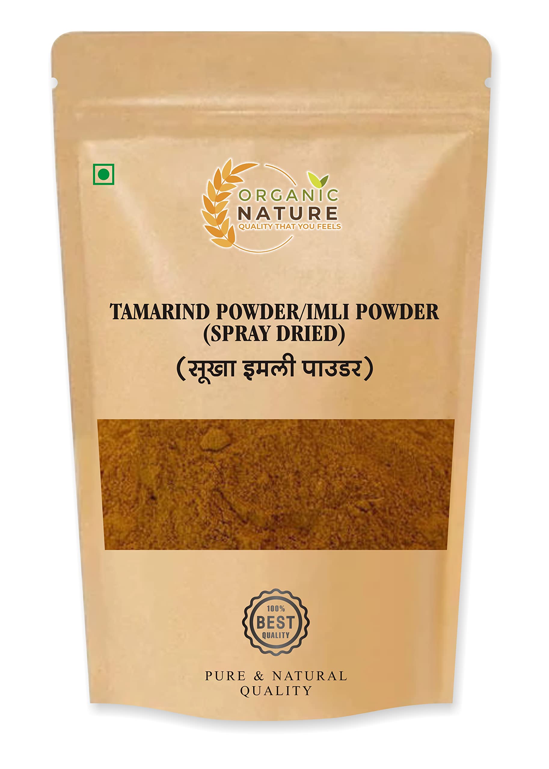 Organic Tamarind Powder (Imli Powder) - 100g | Natural Sour Flavor for Cooking, Chutneys & Beverages | Gluten-Free & Vegan-Friendly | Perfect for Indian, Thai & Mexican Cuisine
