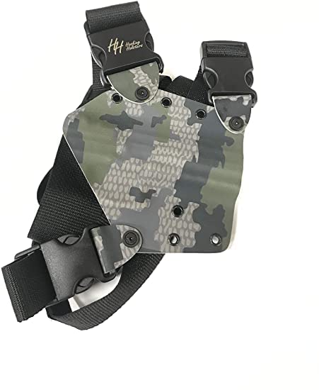 Hosking Chest Holster for Glock - Coyote Brown Tactical Gun Holster | Perfect for Hunting, Hiking & Outdoor Shooting Activities