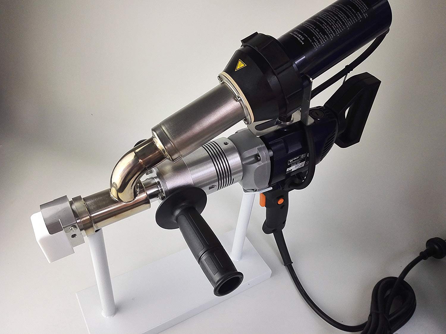WELDY 3400W Handheld Plastic Welding Machine Kit - Hot Air Plastic Welder Gun for Vinyl, PVC, HDPE - Professional Extrusion Welder Tool (EX2) for DIY Repairs, Boat Fixing, and Industrial Plastic Fabrication