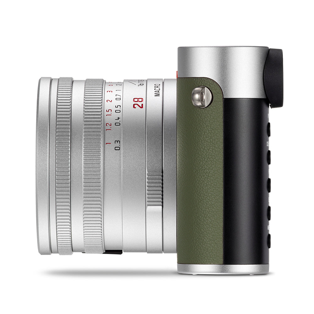 Leica Q (Typ 116) Digital Camera - Khaki Limited Edition - 28mm f/1.7 Lens, Full Frame Sensor - Perfect for Travel Photography & Street Shooting