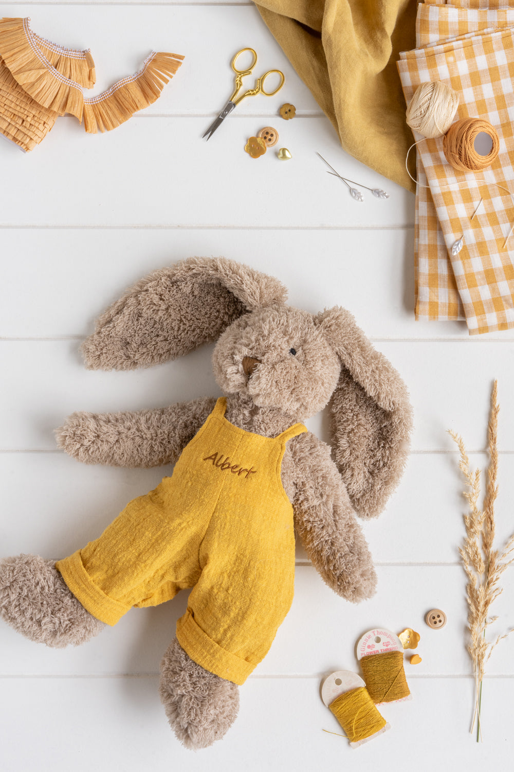 Custom Personalized Overalls for Women & Men - Mustard Yellow Denim Bib Overalls - Perfect for Farm, Workwear & Casual Outfits