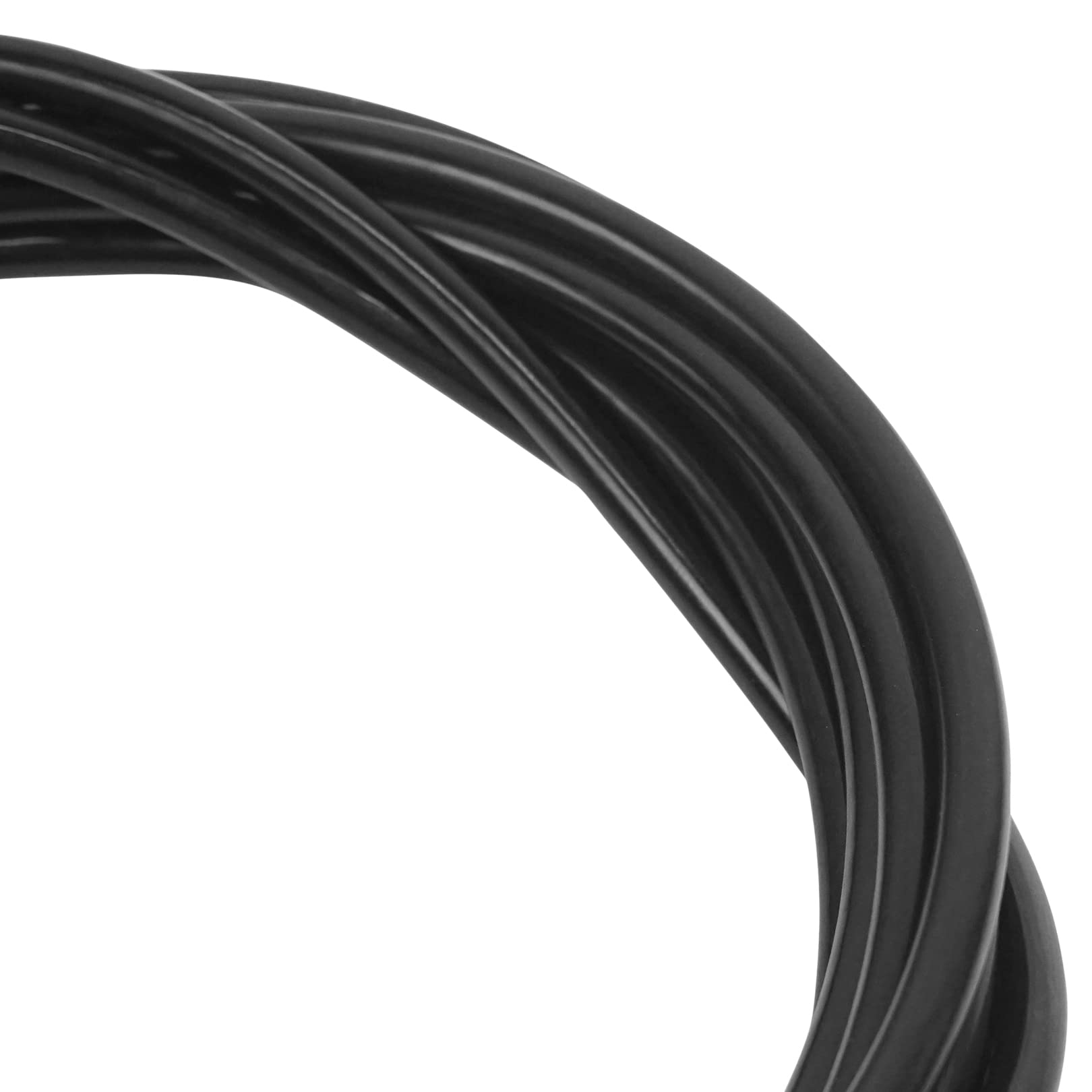 Aoneky 5/32'' Double Loop Steel Cable (10 ft) - Heavy Duty Security Wire for Bikes, Gates, Fences & Outdoor Use