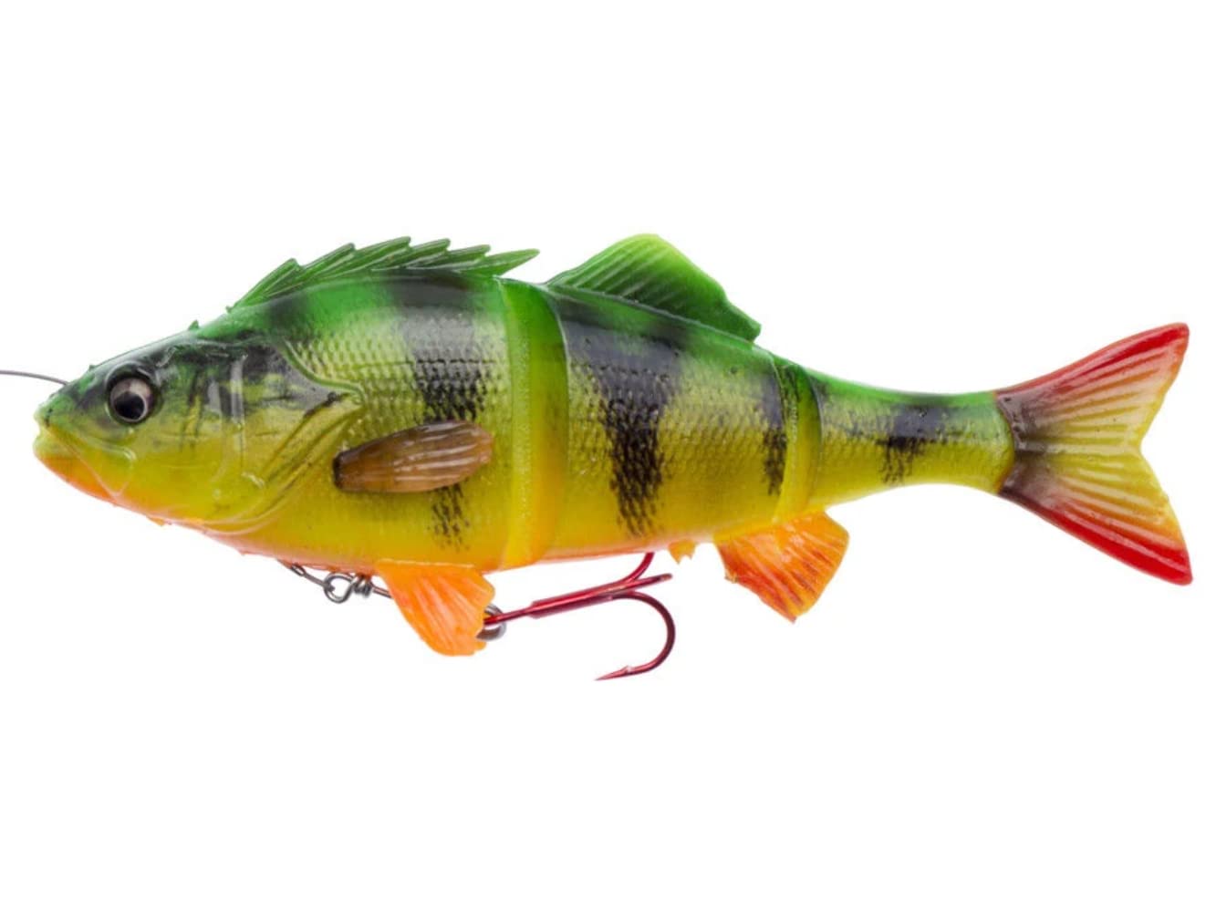 Savage Gear 4D Line Thru Perch SS Slow Sinking Fishing Lure - Firetiger Color (23cm/9