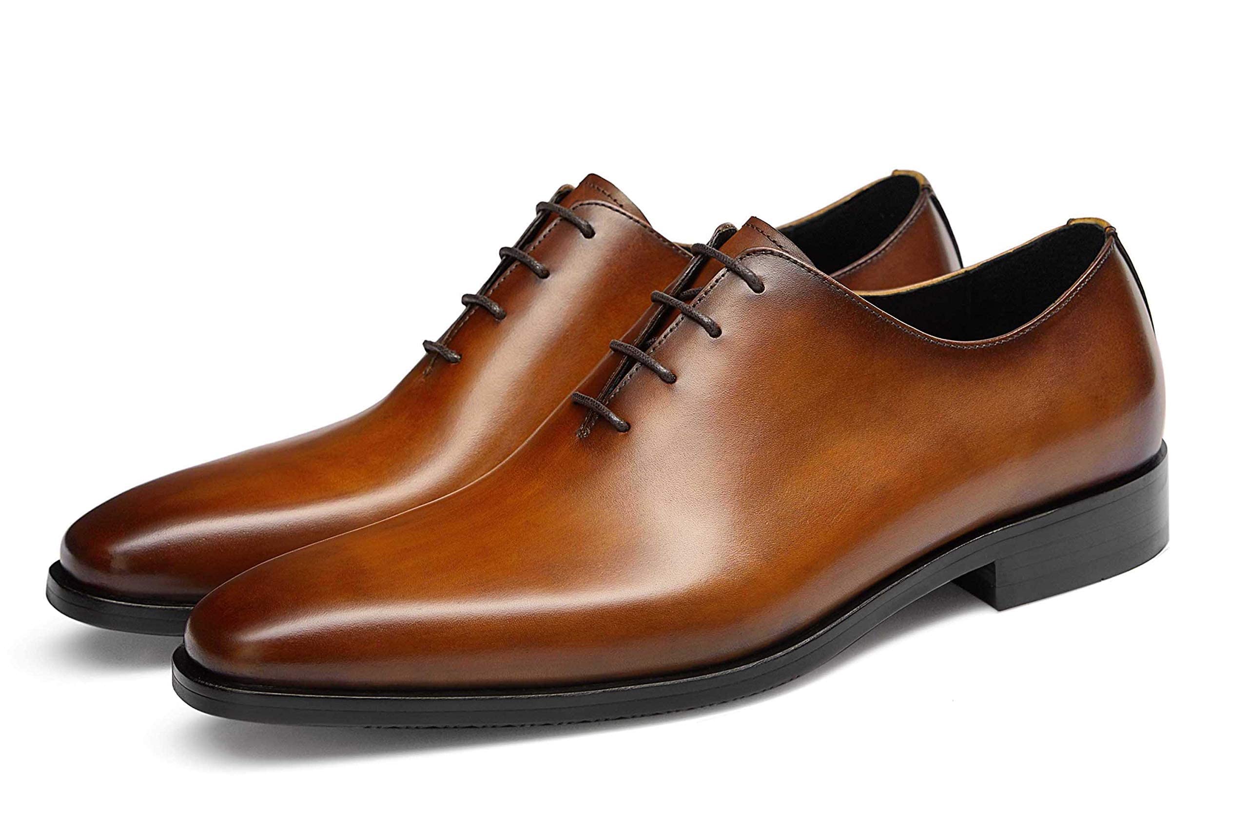 Premium Men's Oxford Dress Shoes - Genuine Leather Formal Business Shoes for Wedding, Office & Special Occasions