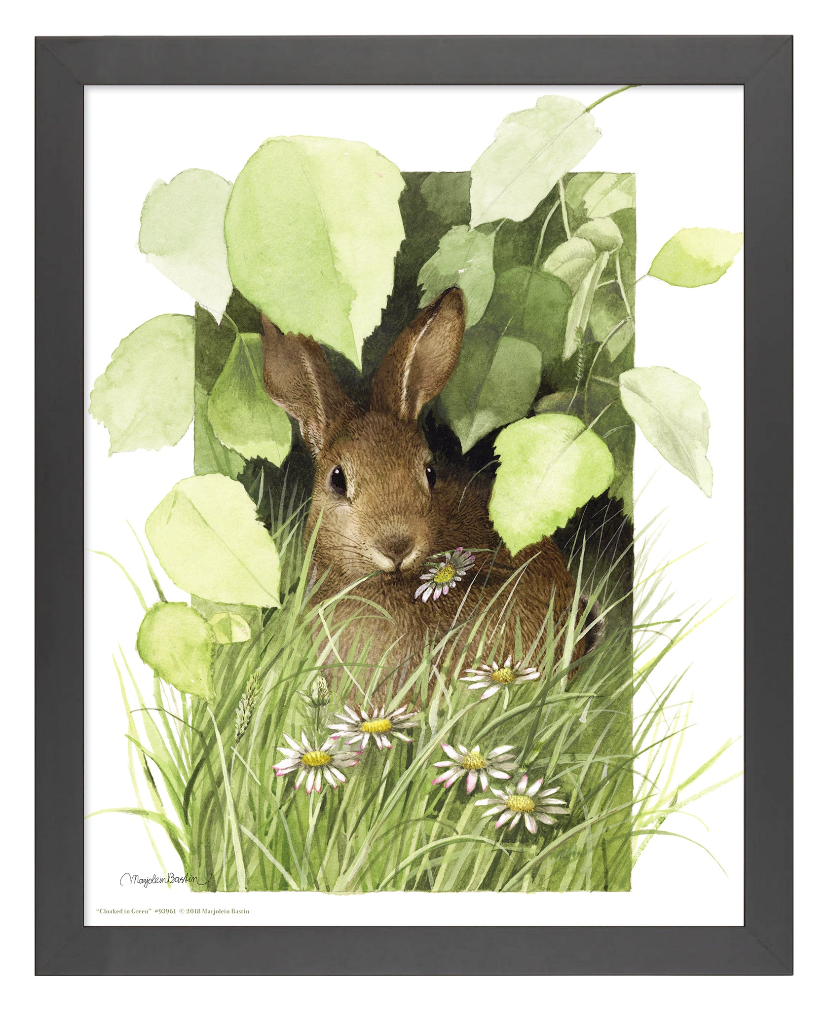 Cloaked in Green Art Prints - Nature Inspired Wall Decor for Living Room, Bedroom & Office | High-Quality Canvas & Framed Artwork