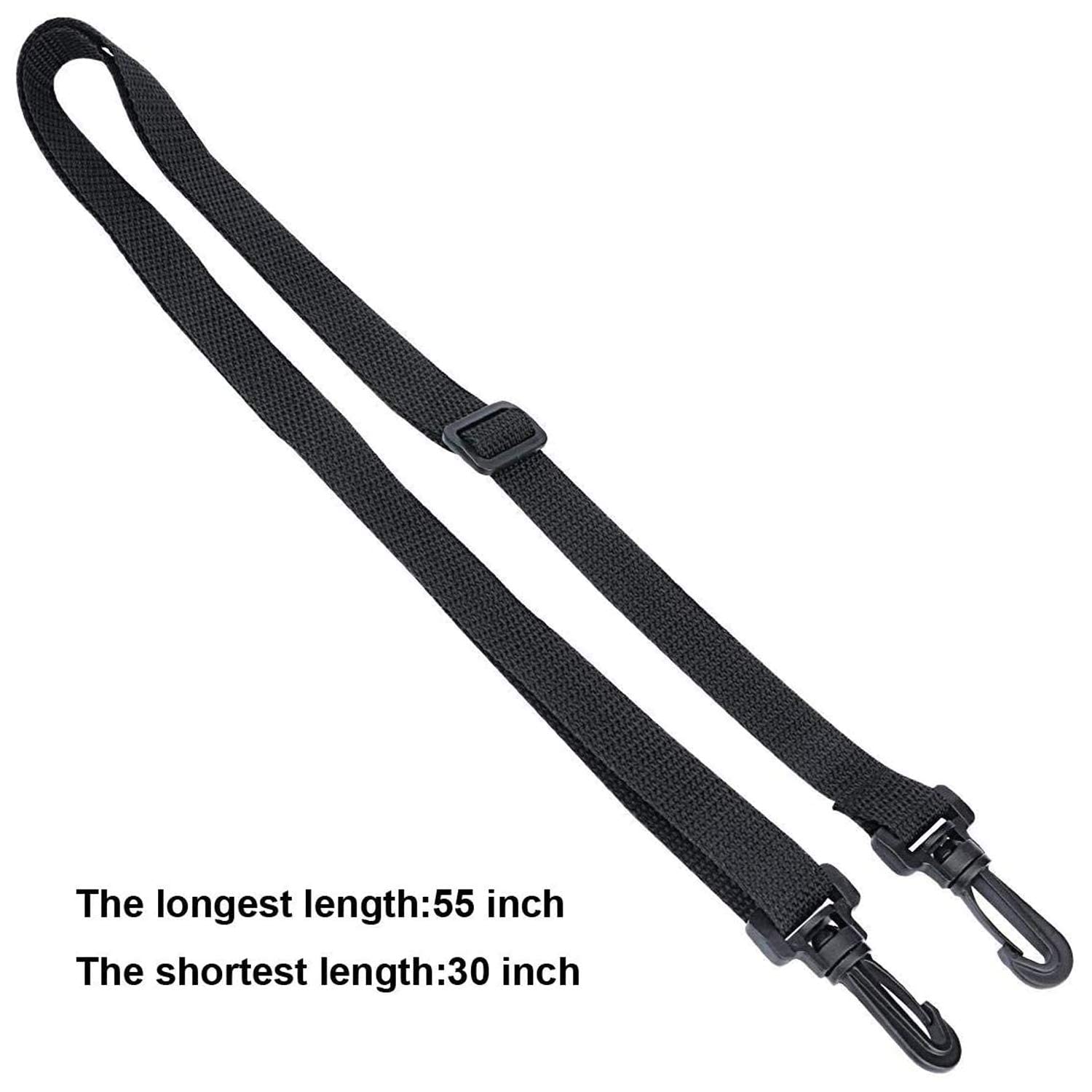 AMARY 1000ML Neoprene Water Bottle Holder with Adjustable Strap - Insulated Thermal Cover for 34oz Stainless Steel, Glass & Plastic Bottles (Black) - Perfect for Gym, Hiking, Travel & Outdoor Activities
