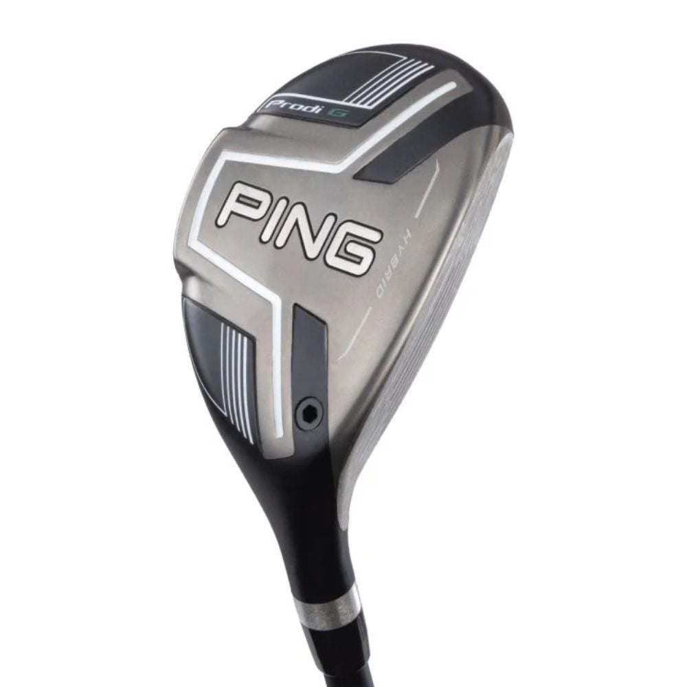 PING 2024 PRODI G 54 Junior Left-Handed Golf Club Set - 7 Clubs with Carry Bag - Perfect for Young Left-Handed Golfers & Beginners - Ideal for Driving Range Practice & Junior Tournaments
