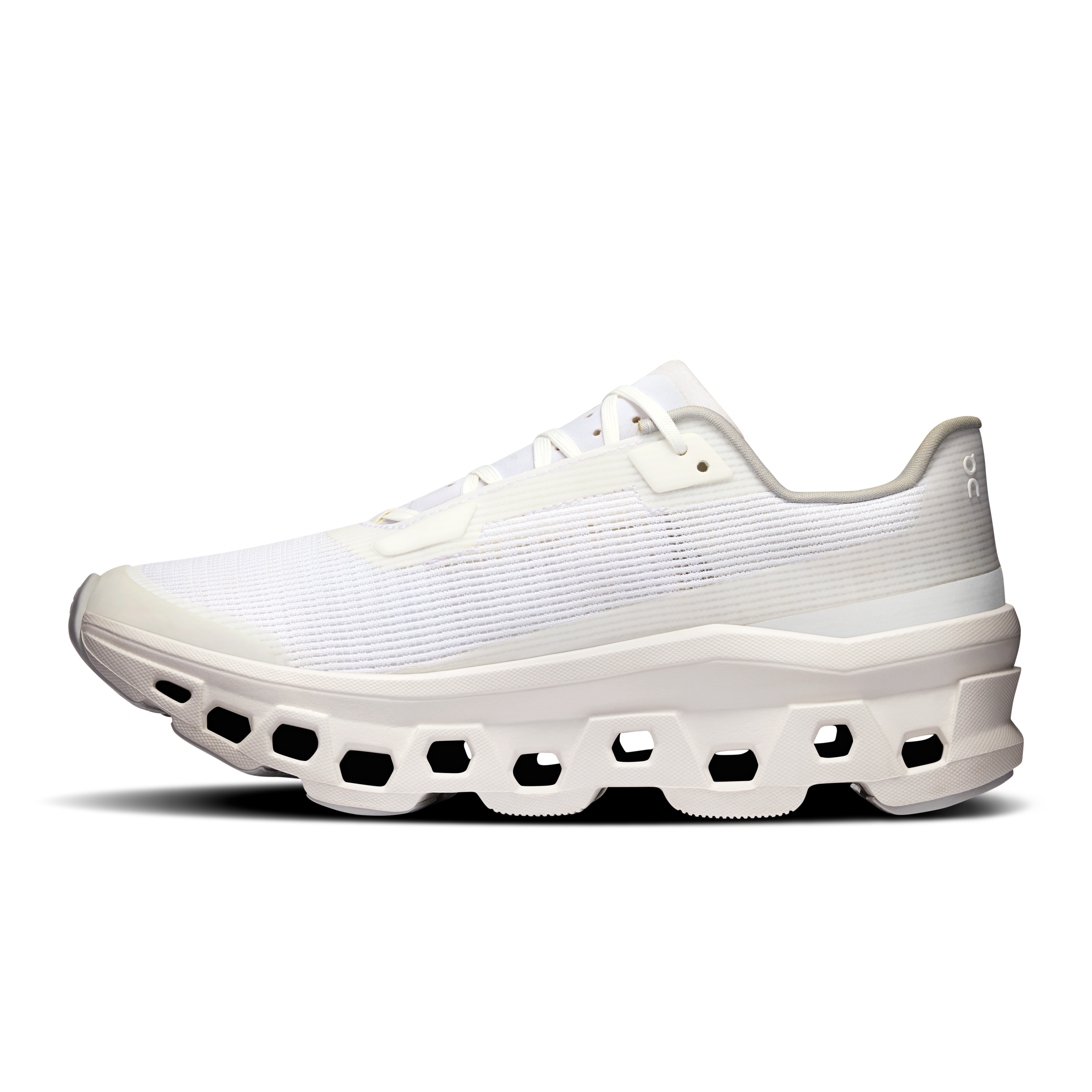 On Running Women's Cloudmonster Void Running Shoes - White/White | Lightweight Cushioned Sneakers for Jogging, Gym Workouts & Everyday Wear