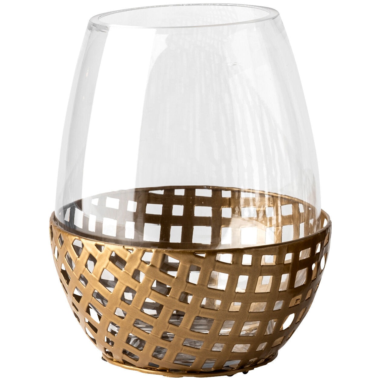 Elegant Reena Small Candle Holder - Decorative Glass Tealight Holder for Home Decor, Wedding Centerpieces & Romantic Ambiance