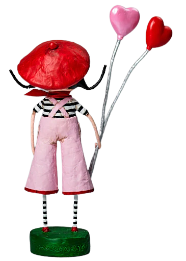 Lori Mitchell Be Mime Valentine's Day Figurine - 2024 New Collectible - Perfect for Valentine's Gifts, Home Decor & Holiday Display