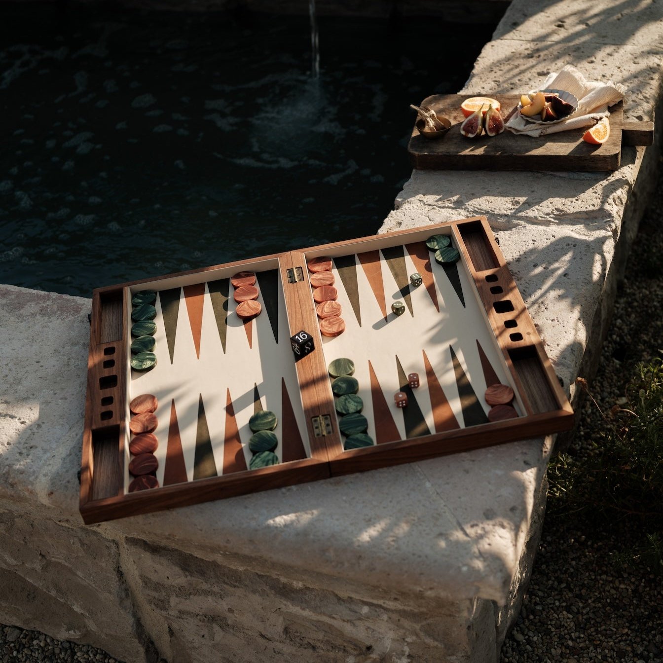 Premium Wooden Backgammon Board Set - Classic Strategy Game for Adults & Families - Perfect for Game Nights, Travel & Home Decor