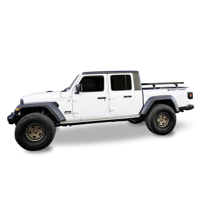 2019 Jeep Gladiator (JT) Slimline II Load Bed Rack Kit - Heavy Duty Aluminum Truck Bed Rack for Off-Road Adventures & Cargo Hauling