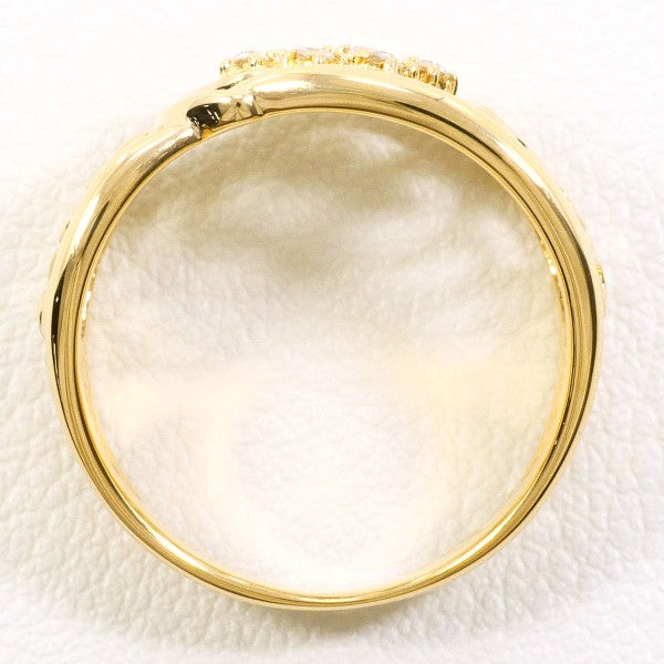 18K Yellow Gold Diamond Ring for Women - Elegant Solitaire Engagement & Wedding Band - Perfect for Proposals, Anniversaries, and Special Occasions