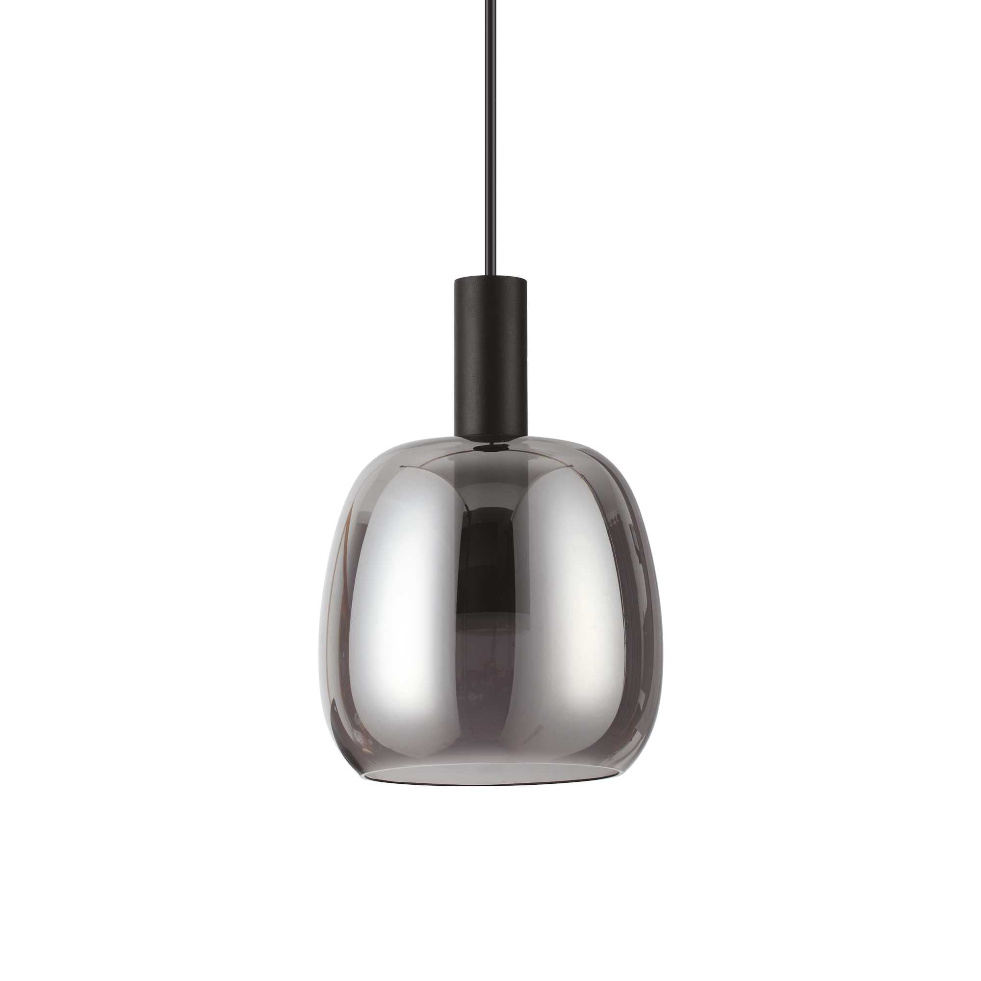 Elegant Coco Pendant Necklace in Smokey Grey - Perfect for Everyday Wear & Special Occasions