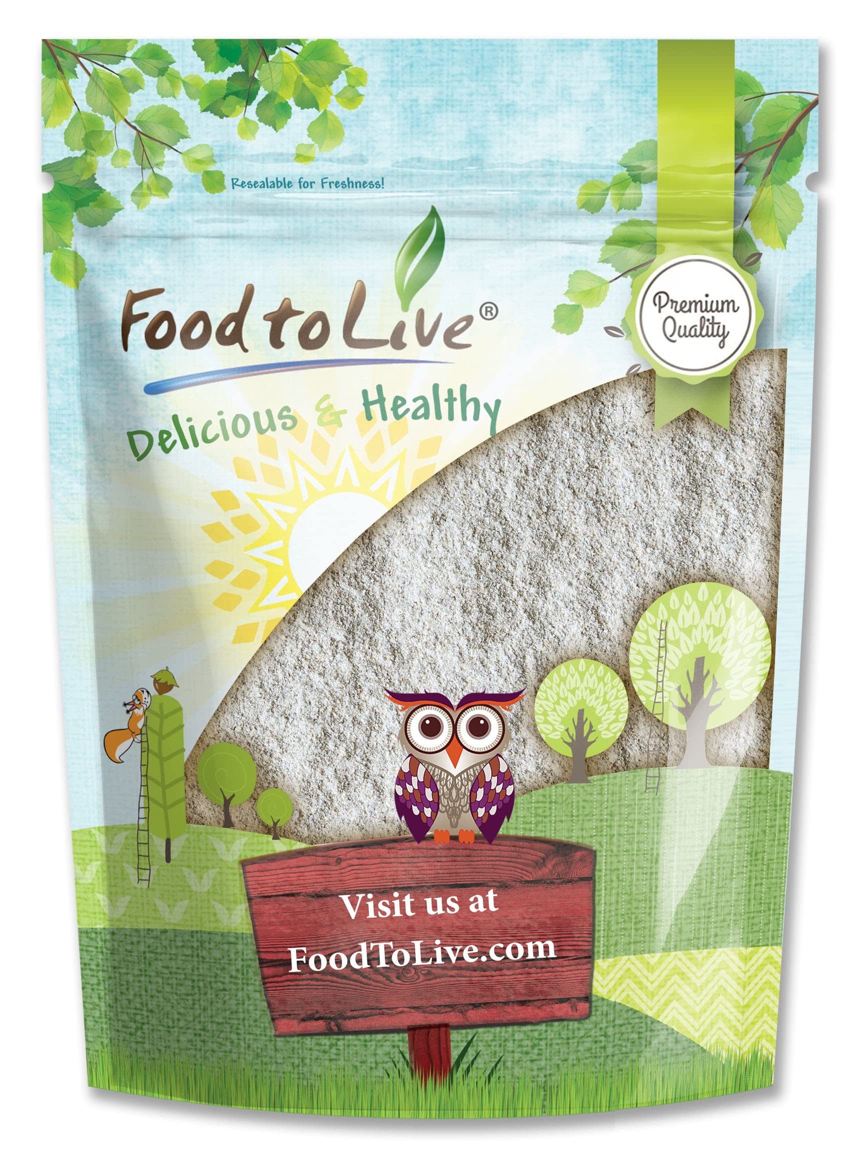 Organic Stone Ground Rye Flour - 8oz Whole Grain Rye Berries | Kosher, Vegan, Non-GMO | Perfect for Sourdough Bread Baking, Bagels & Artisan Loaves | Premium Bulk Baking Ingredient | Made in USA