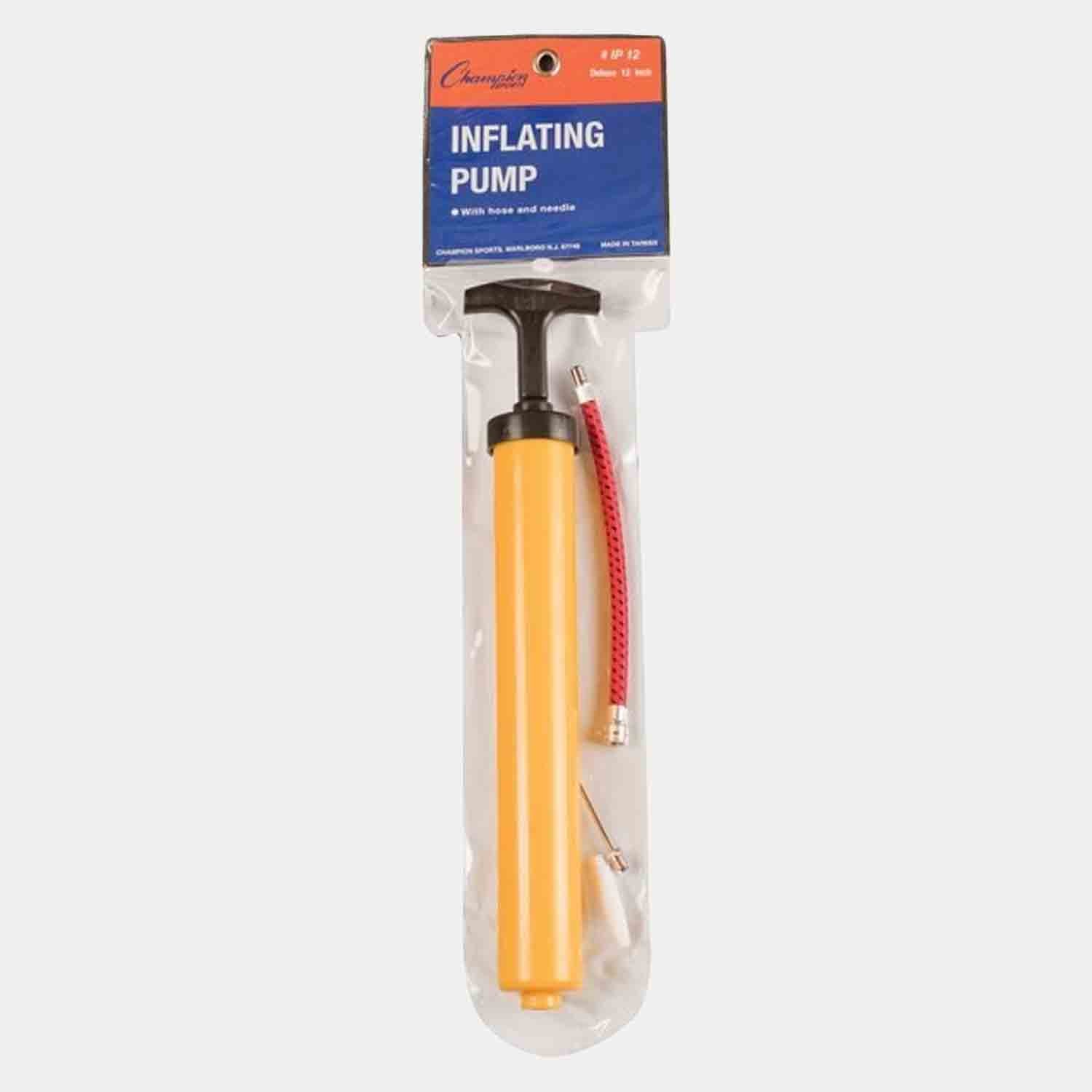 Champion Inflating Pump - High Pressure Air Pump for Sports Balls, Pool Floats & Inflatables | Perfect for Basketball, Soccer, Beach Toys & Pool Accessories