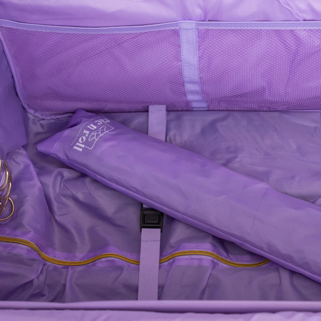 Rac n Roll Medium Lavender Scented Laundry Bag with Built-in Storage - Perfect for Travel, Gym & Organizing Clothes