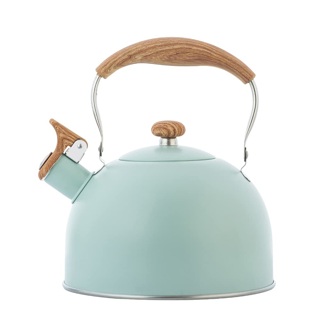 MagiDeal 2.5L Large Capacity Stainless Steel Tea Kettle - Fast Boiling Water Pot for Gas & Electric Stoves - Perfect for Coffee, Tea & Home Kitchen Use