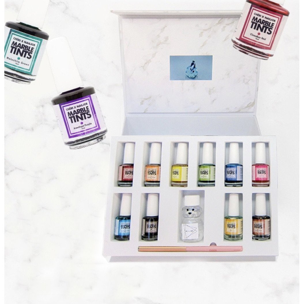 Cheri Marble Tint Kit #MT KIT01 - Professional Marble Effect Paint Set for DIY Home Decor & Furniture Restoration - Perfect for Tables, Countertops, and Bathroom Vanities