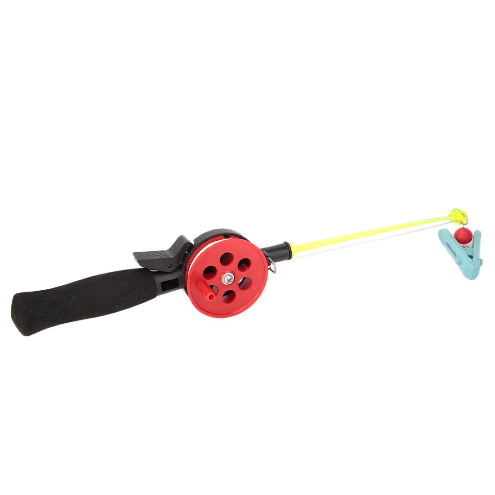 Outdoor Fishing Pole and Reel Combo Set - Lightweight Ice Fishing Rod for Kids & Beginners - Perfect for Freshwater, Saltwater, and Ice Fishing Adventures