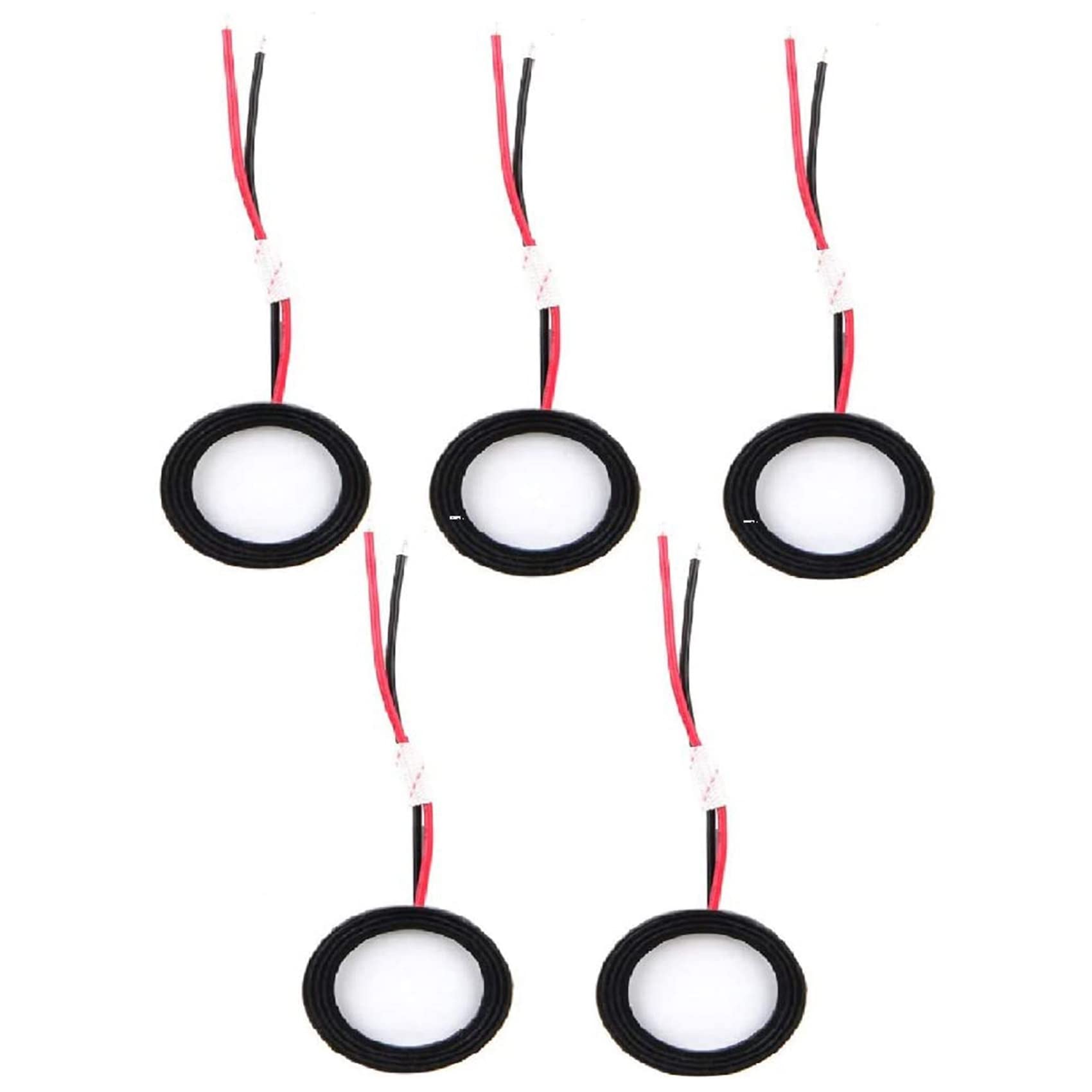 5 PCS 25mm Ultrasonic Mist Maker Fogger Discs with Wires & Sealing Rings - Perfect for Humidifiers, Aroma Diffusers, DIY Fog Effects and Water Features