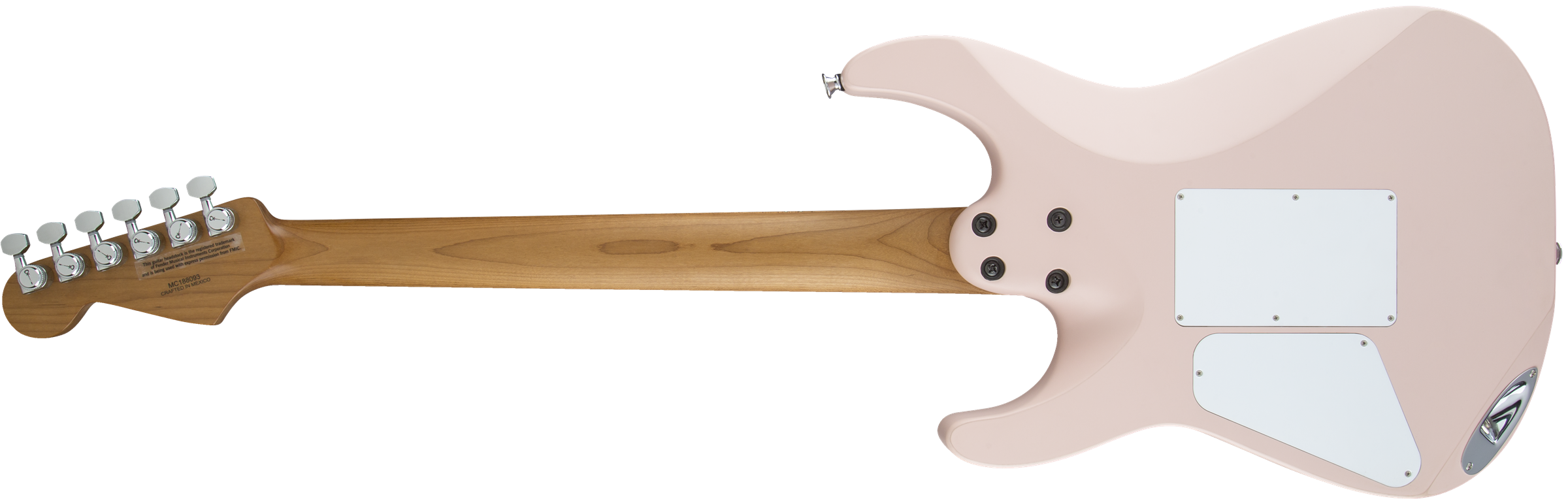 Charvel Pro Mod DK24 HSS Electric Guitar - Shell Pink Finish | Professional Grade Solid Body Guitar for Rock, Metal & Stage Performance