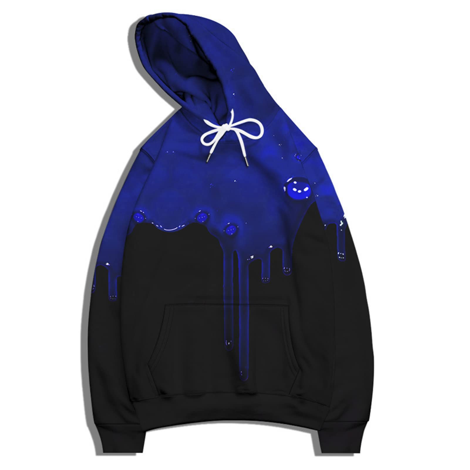 Unisex Geometric 3D Print Hooded Sweatshirt - Men's & Women's Pullover Hoodie with Artistic Design | Perfect for Casual Wear, Street Fashion & Gym Tracksuits