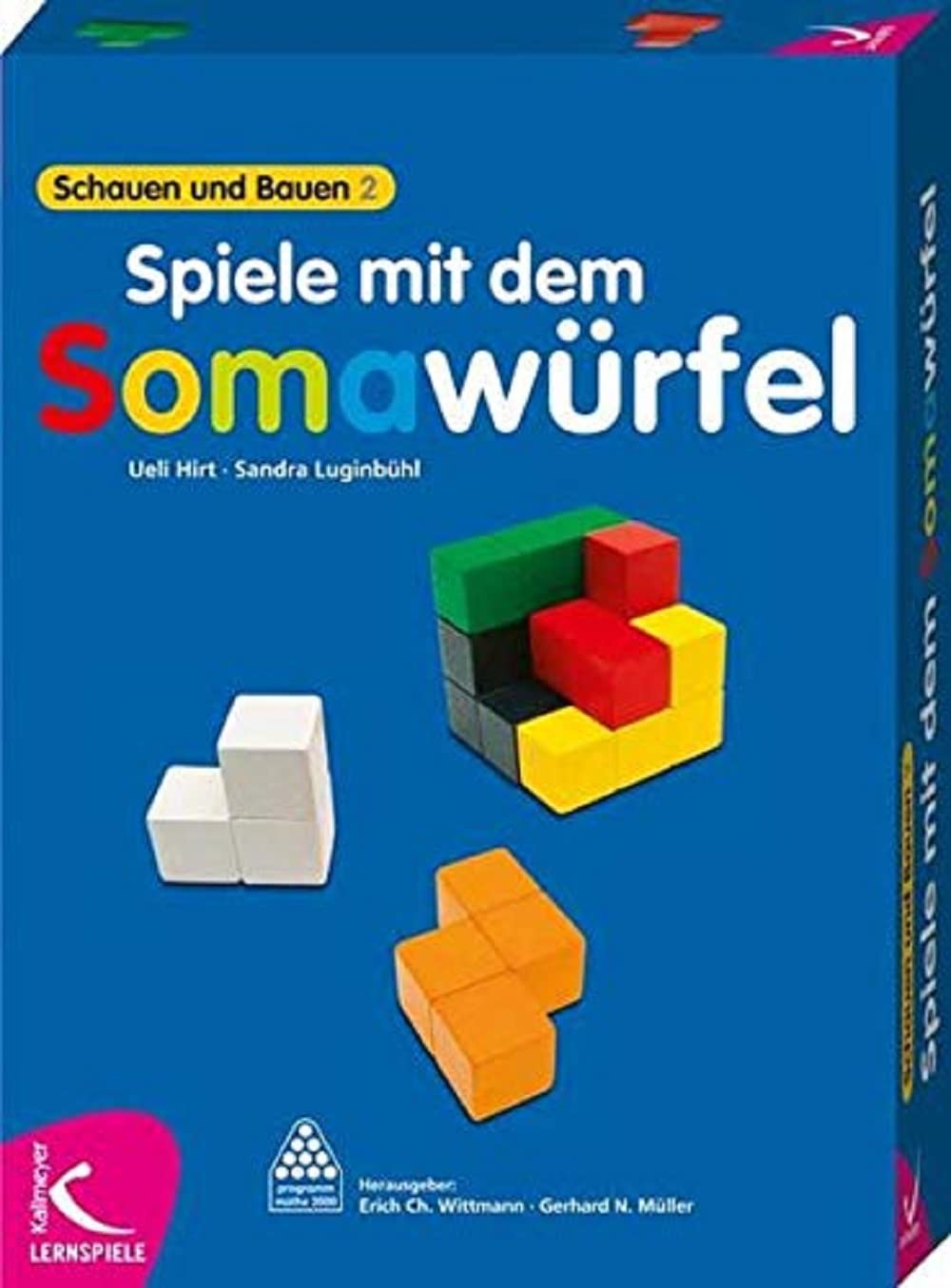 Kallmeyer'sche Verlags Soma Cube Puzzle Game - 25590940 Look & Build 2 | 3D Brain Teaser & Educational STEM Toy for Kids & Adults | Perfect for Classroom Learning, Family Game Night & Cognitive Development