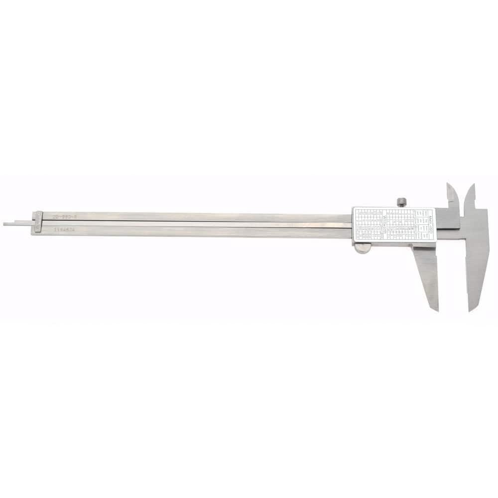 SPI 20-990-8 Stainless Steel Vernier Caliper 0-8 Inch (0-200mm) with Inch/Metric Scale - Precision Measuring Tool for Metalworking, Woodworking & Engineering Projects