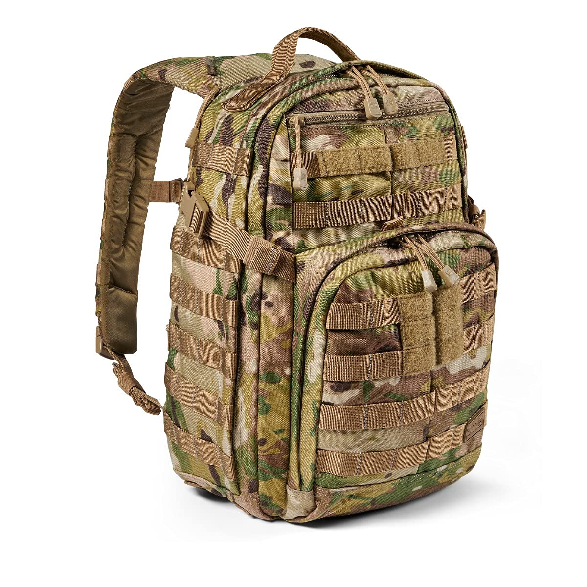 5.11 Tactical Rush 24 2.0 Backpack for Men & Women - Durable Military-Grade 37L Rucksack for Hiking, Travel, Work & Everyday Carry (EDC)