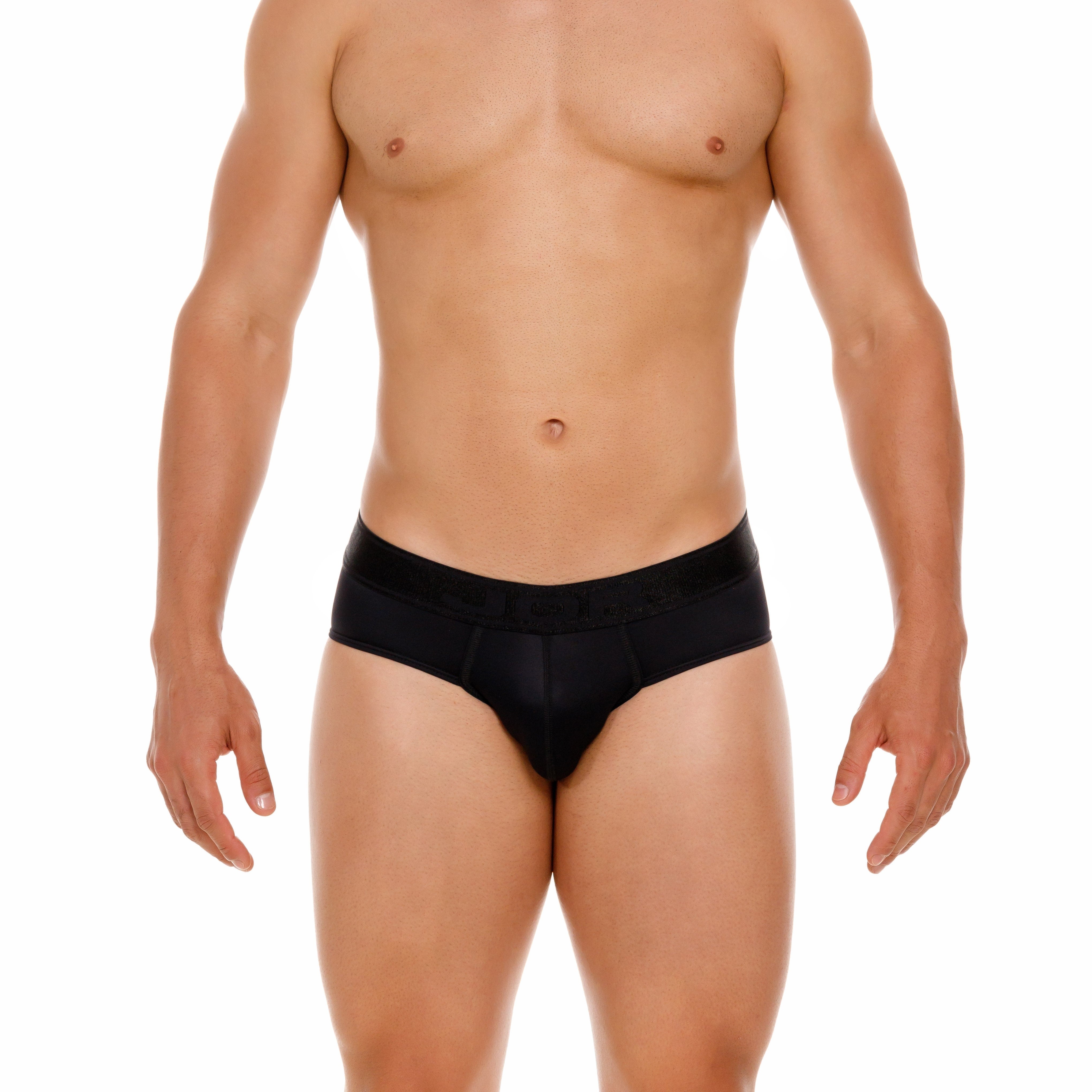 JOR Element Brief Black - Stylish and Comfortable Men's Underwear for Everyday Wear, Workout, and Travel